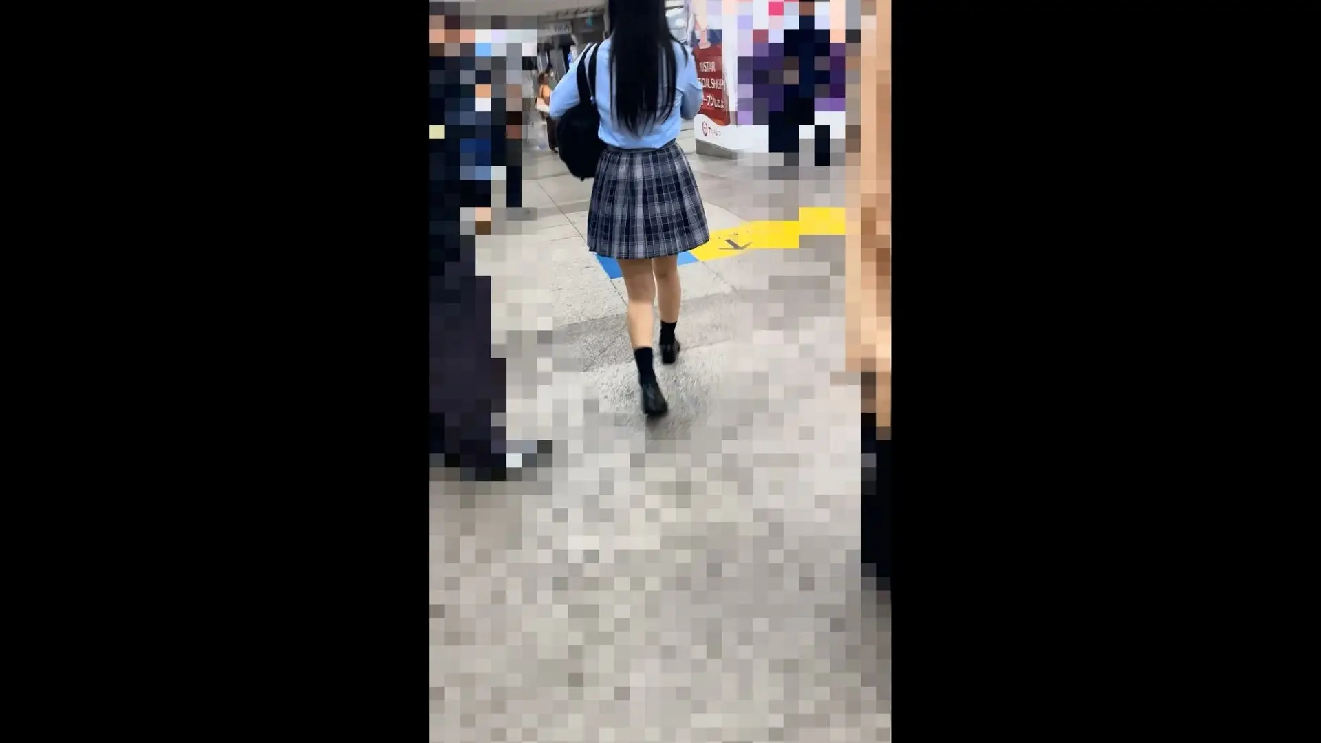 [乗車記録179] ロング黒髪・清楚系巨乳現役個体