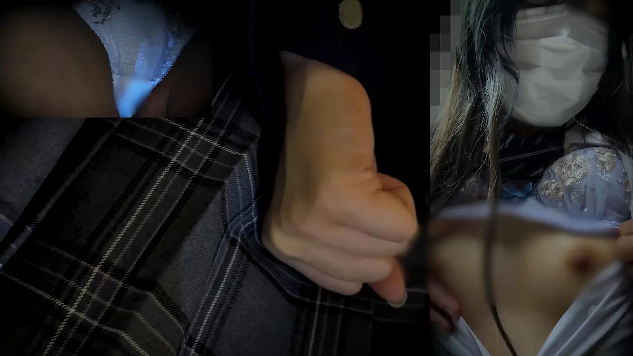 半脱ぎで晒されガードが決壊。抗えず感度MAXで跳ね上がる身体。