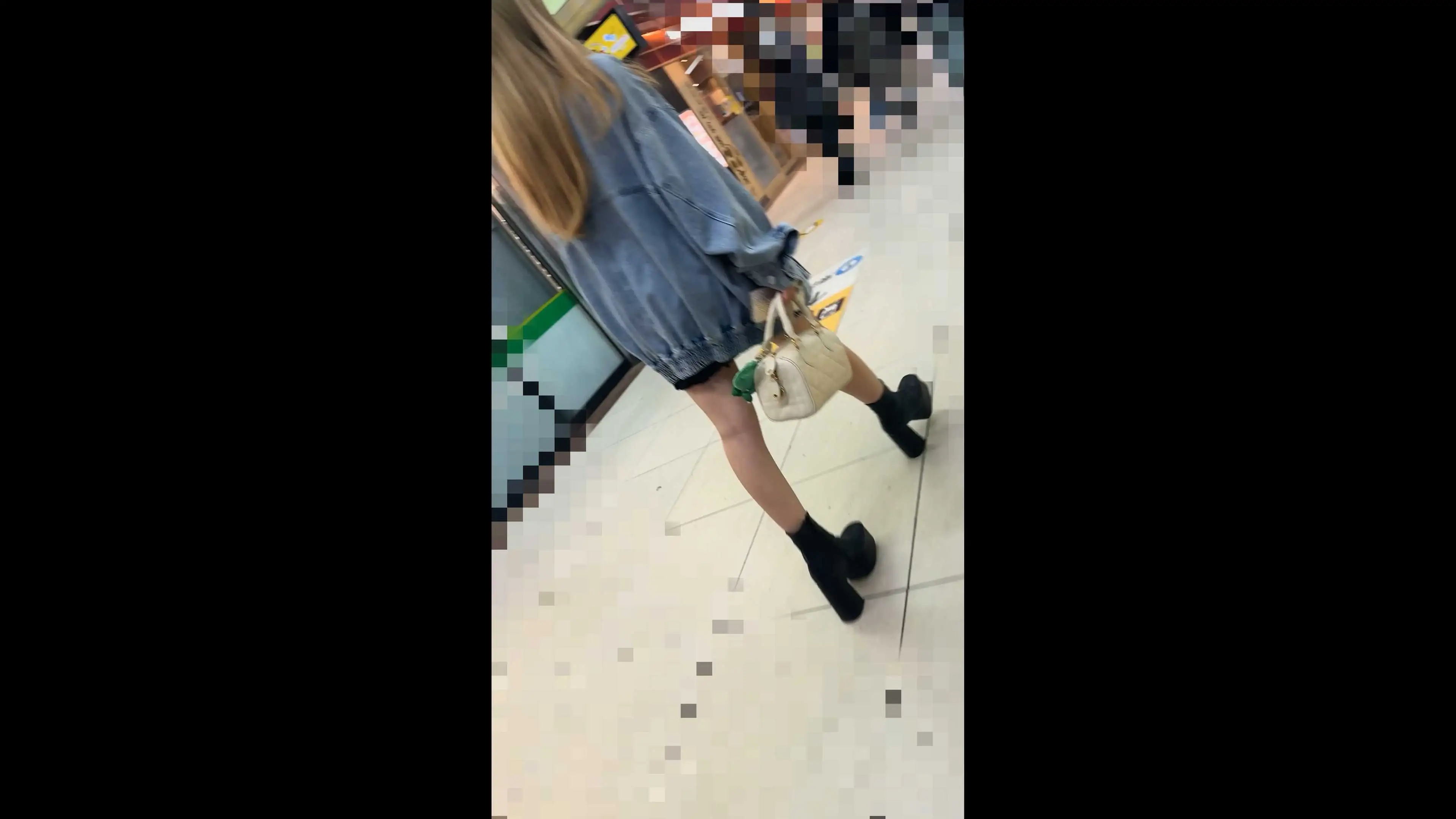 [乗車記録170/上質個体]デニムジャケットの強気な獲物。見た目完ギャル、中身は乙女。小ぶりな推定Aカップと強気の仮面が剥がれ落