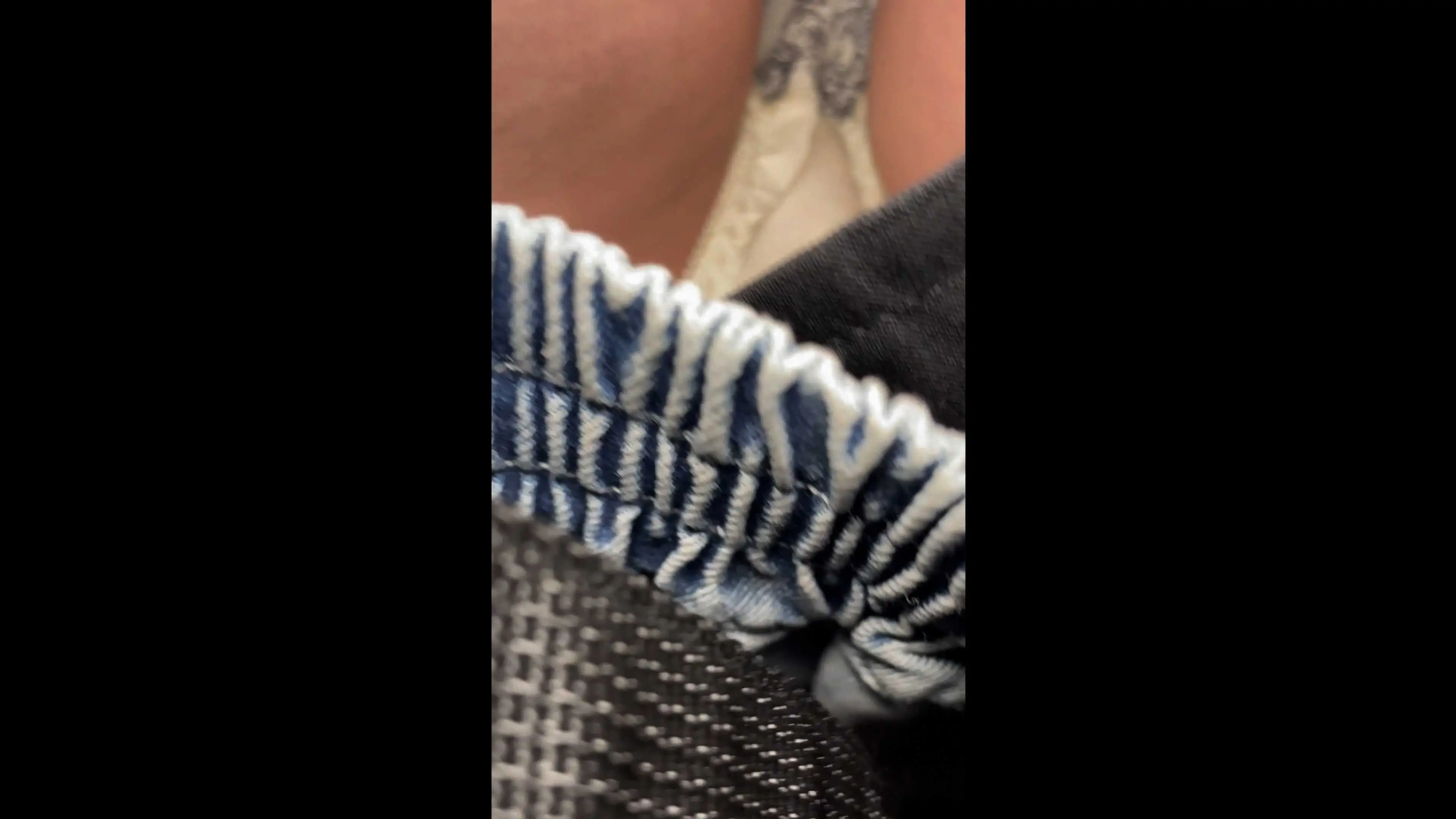 [乗車記録170/上質個体]デニムジャケットの強気な獲物。見た目完ギャル、中身は乙女。小ぶりな推定Aカップと強気の仮面が剥がれ落