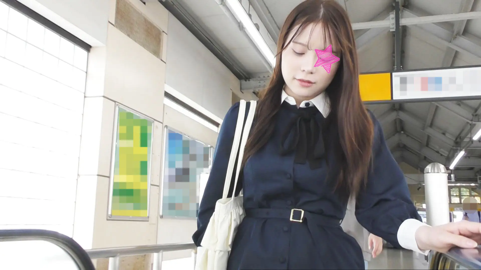 《39連続絶頂》【ゆず故障】★透き通るような肌のパティシエの卵がチカンの暴走チ○コでまさかの39回イキまくり