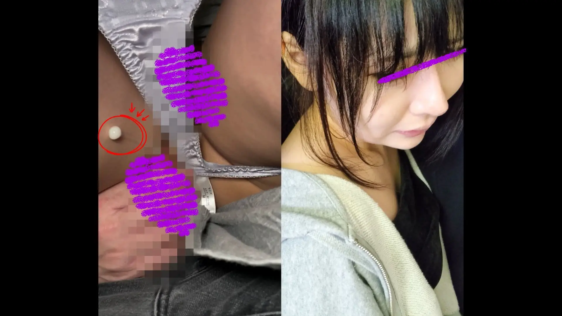 [乗車記録192] 特A評価。トップクラスに綺麗なポニテお姉さん個体。渋面が恍惚へ変鳴していく車内記録。