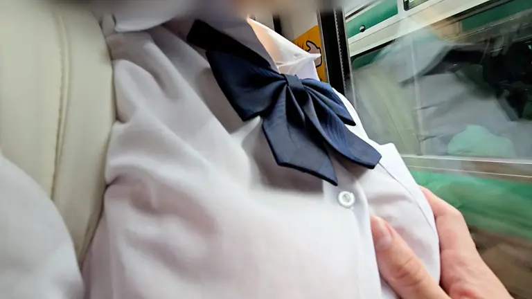 痴かん狂信者 #129【★6】巨乳ツインテ娘、ブラウスの上から胸の膨らみタッチ、ボタン外してブラ下げ生乳揉み＆乳首コリコリ責め