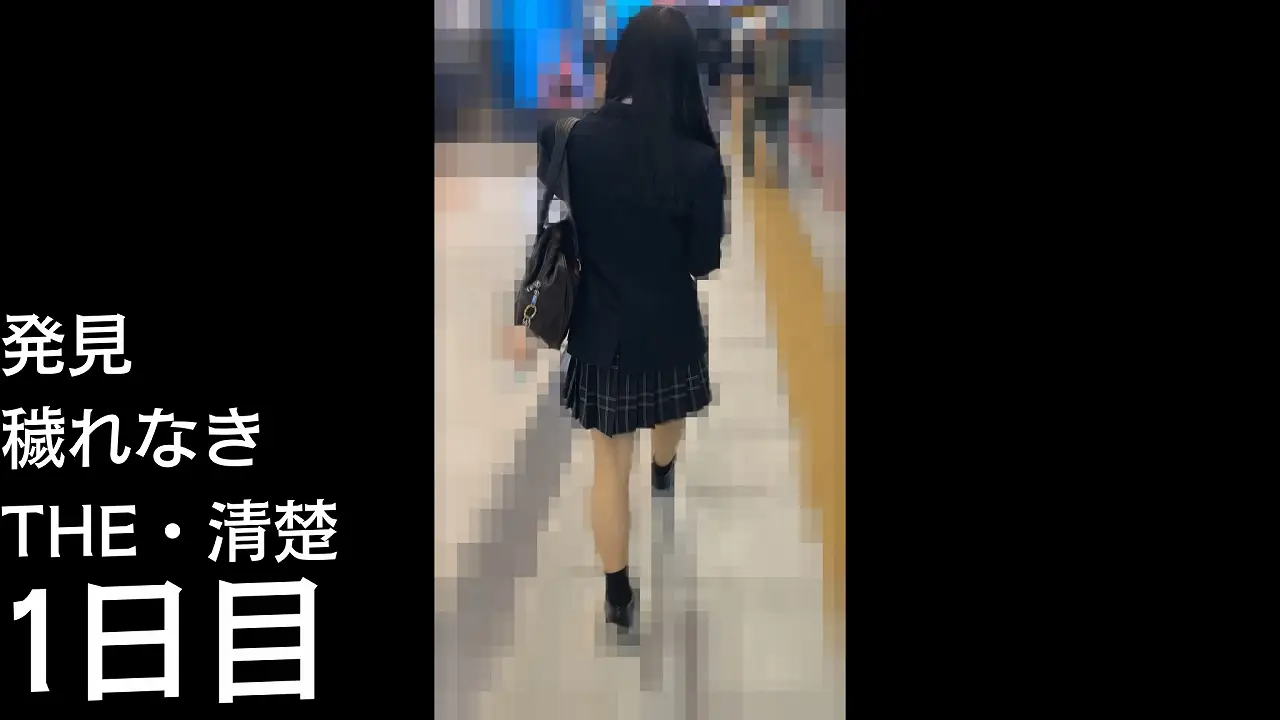 【触40】［羞恥心崩壊］黒髪正統派の清楚K　涙の懇願も執拗な責めに沈む　漏れ出すアニメ声で清楚開花