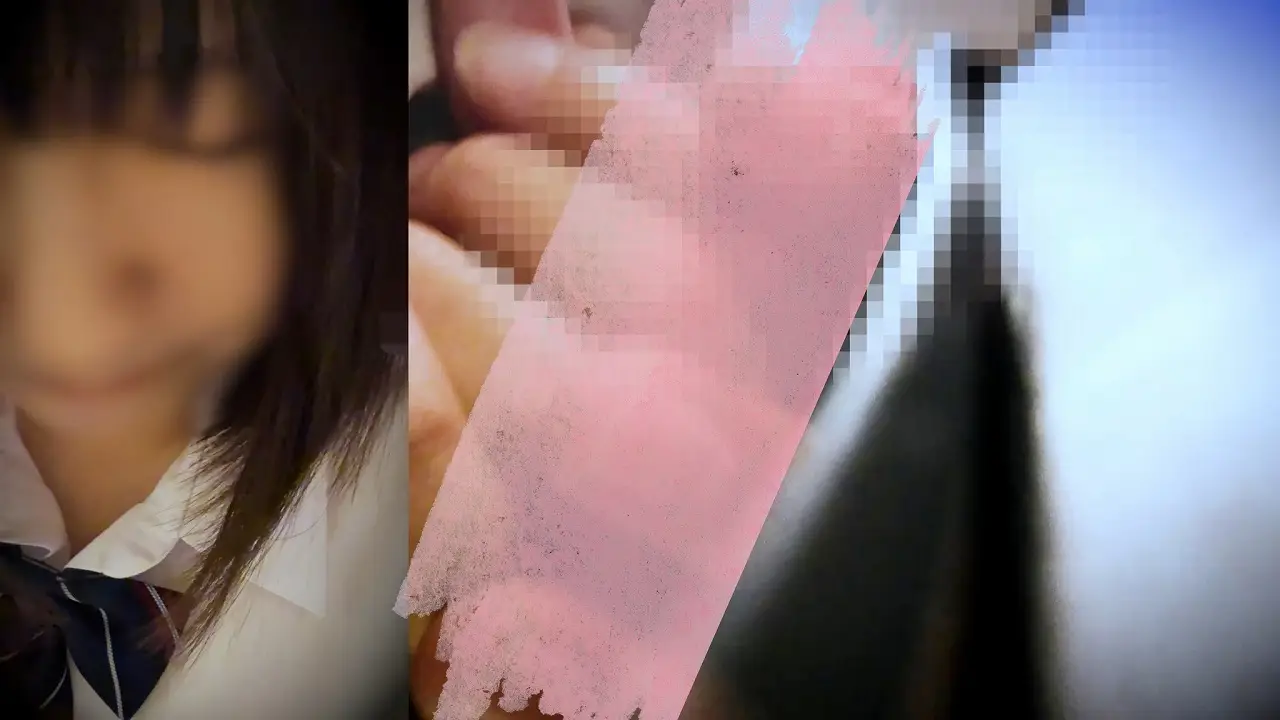 握らせ手コキ。勃起した陰茎を押し付け、抵抗不能のされるがままストローク。