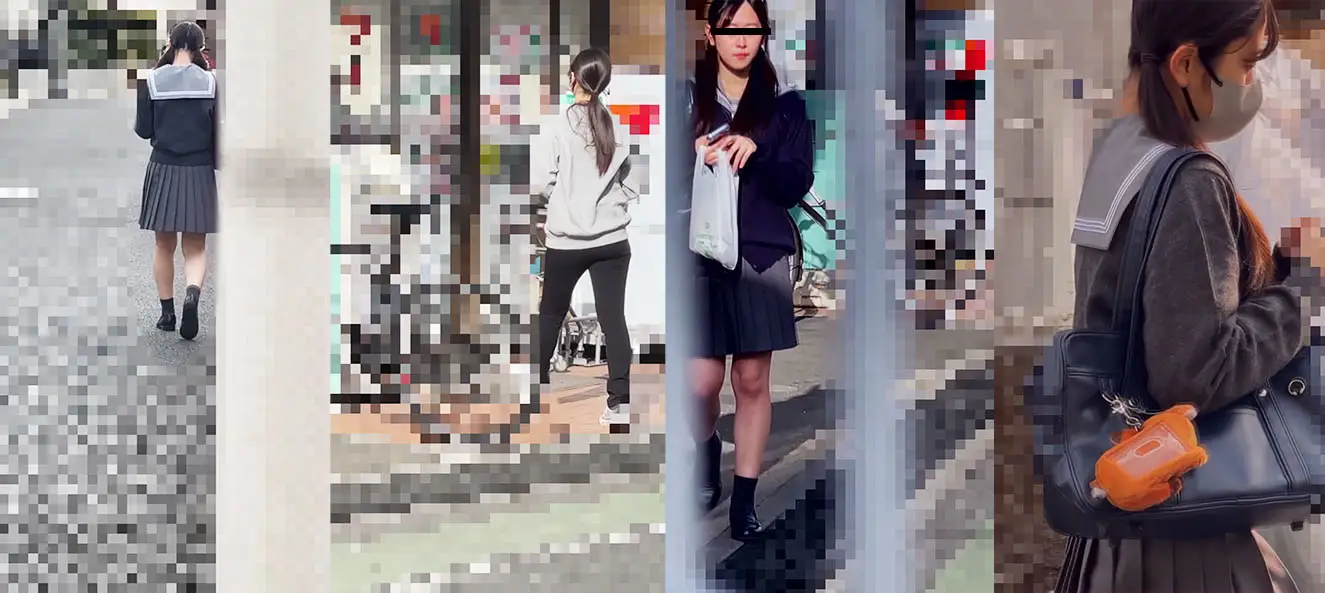 【独自入手】ストーカーハメ撮り／　天然陰毛の美乳過ぎるJ○