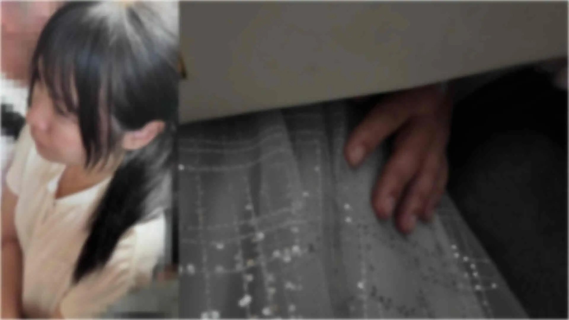 [窃触/40分超]すべてが悪質。さくらんぼ透けブラの「K」awaii系女子ごめんね。