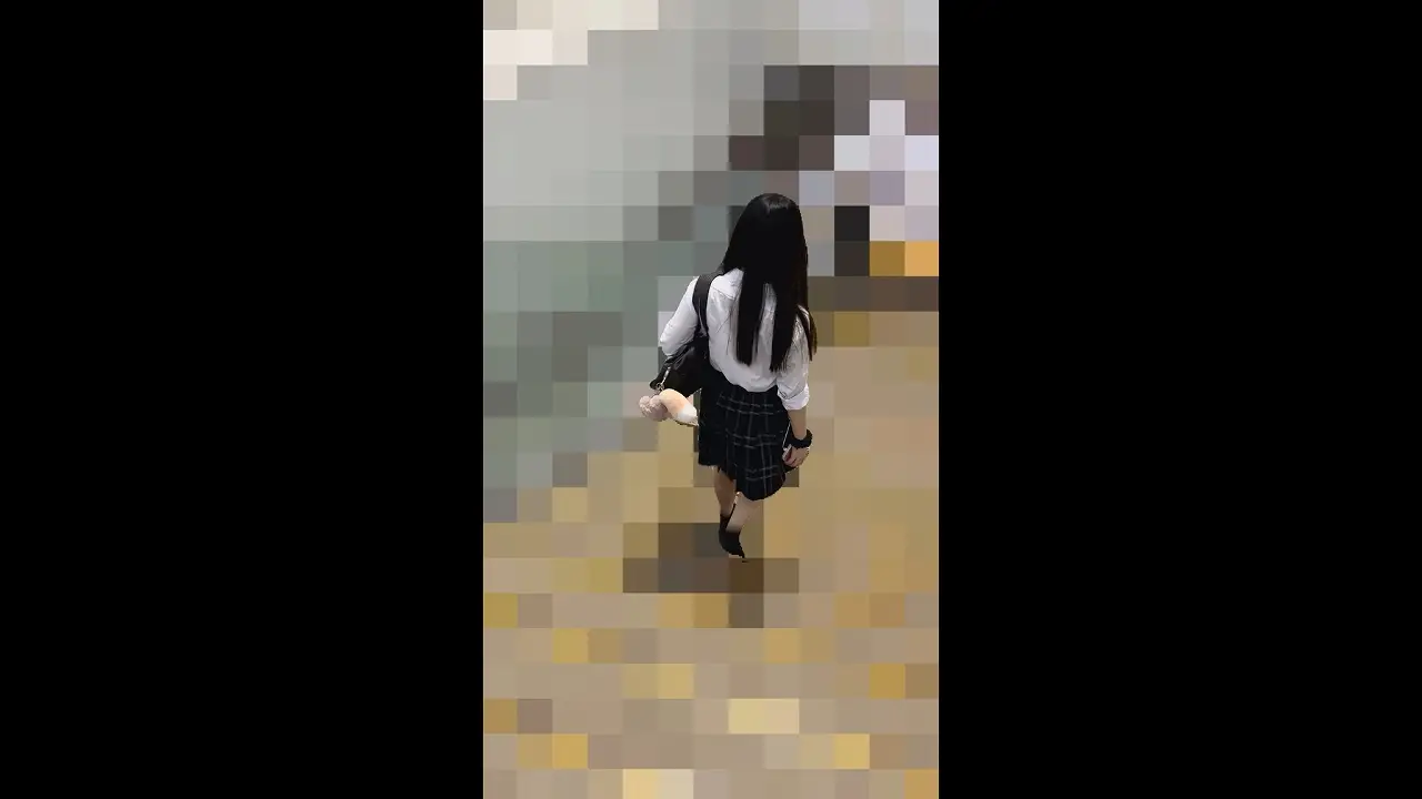 黒髪清楚K再び。乱入ダブル責めに鳴き狂う。開花した敏感体。