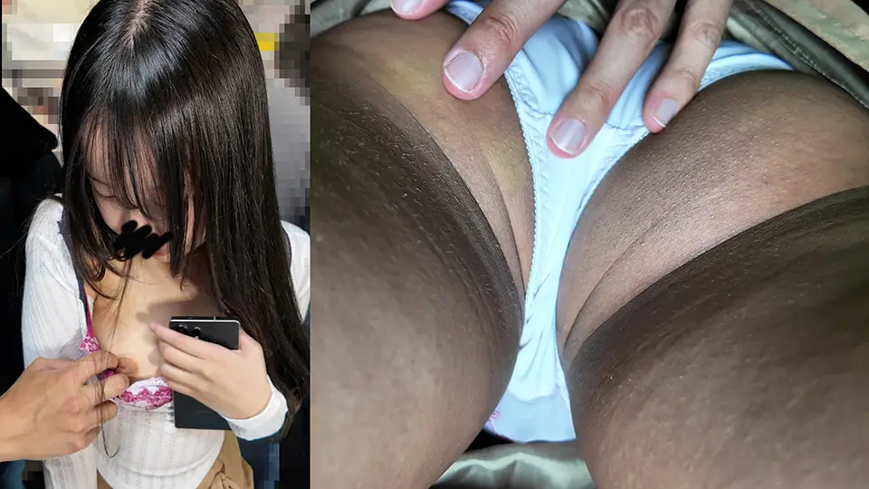 令和美少女が電車内で変態に受ける快楽堕ち
