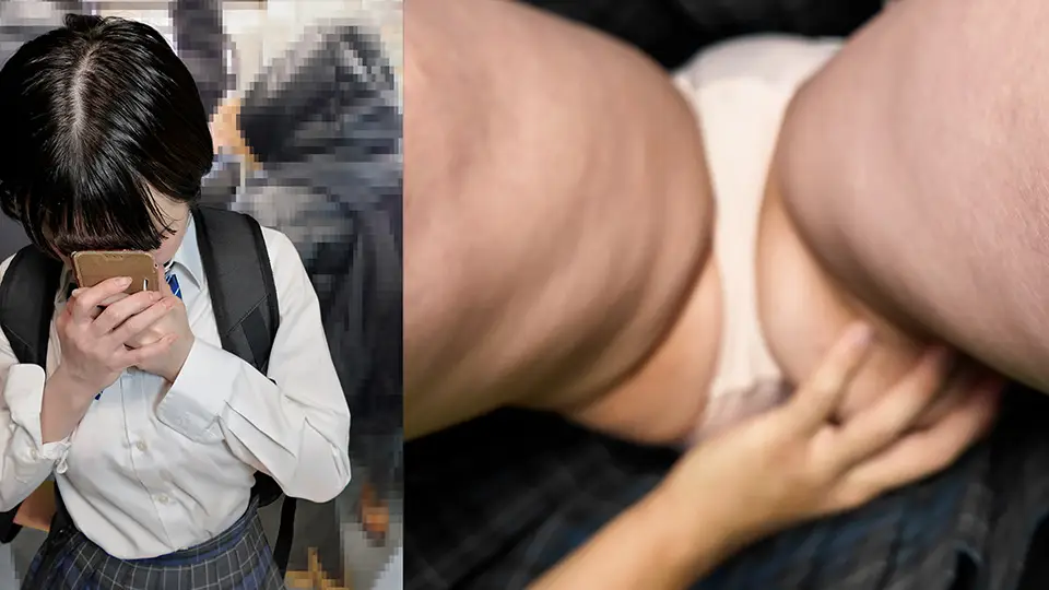 激しい痴手に悶絶してしまうkが車内両乳解放