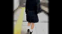 【地味顔K】行為の意味が分からず→→鼻の穴おっぴろげ逝き。黒髪ポニテ＆白ソックス優等生が人生初の手マンを経験