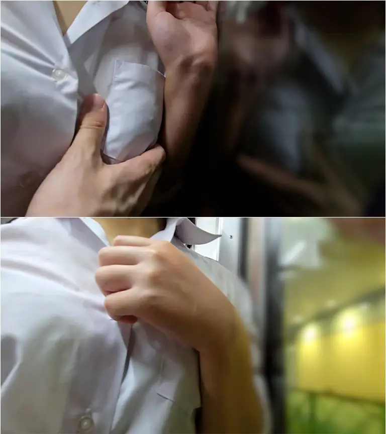 狂信者 #156【★4】推定Dカップ透けブラ微巨乳娘の成長中の胸を揉みまくり！恐怖で固まりほぼ無抵抗！