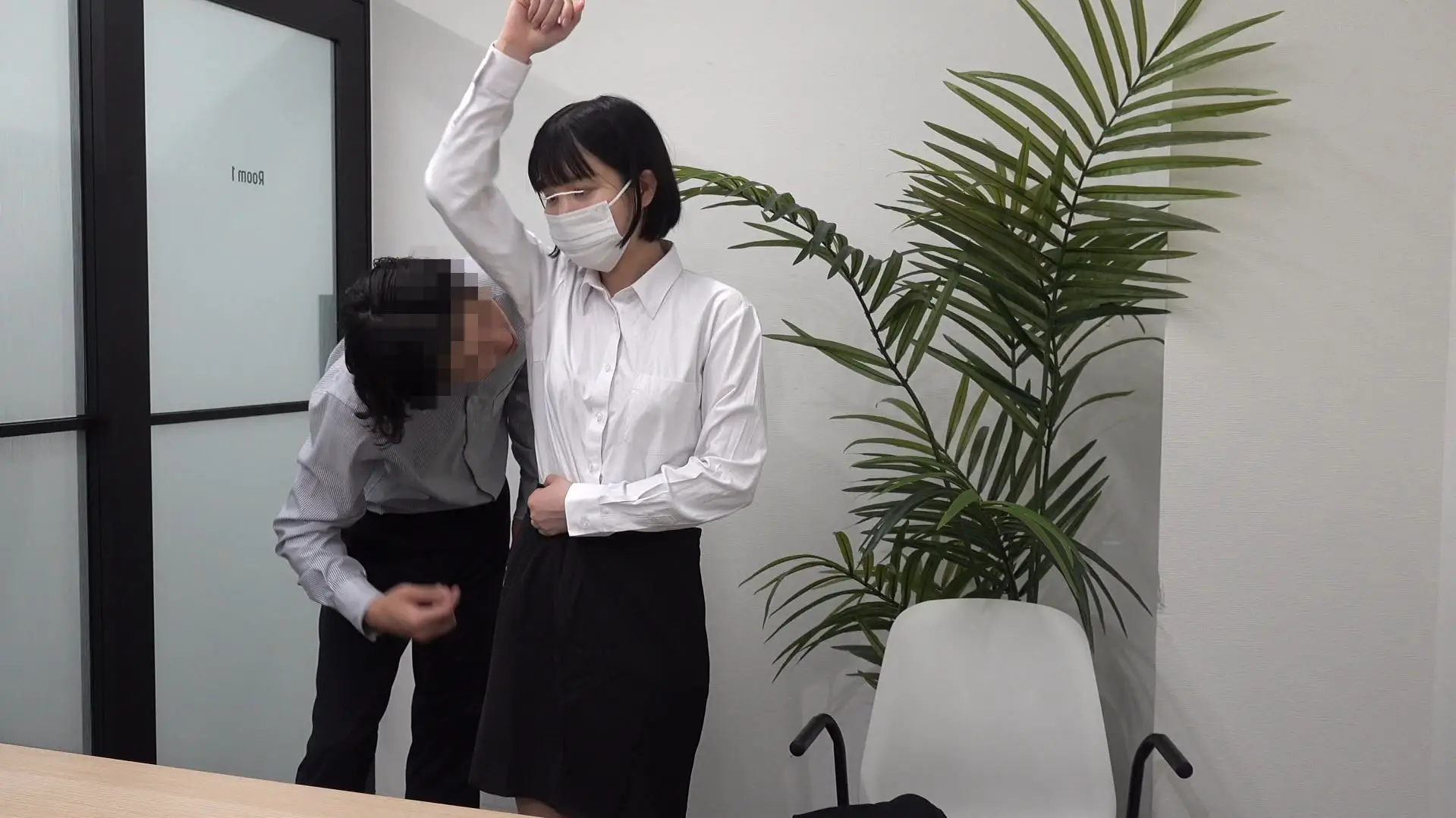 《企業面接》就活スーツ女子の面接の一部始終。Vol.31