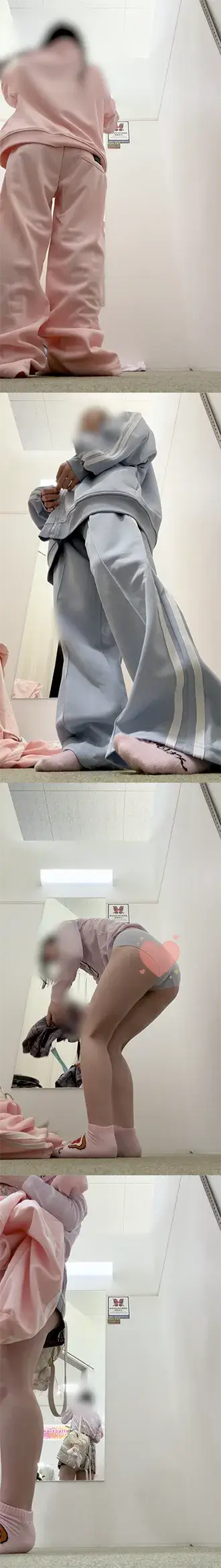 【危険】高学年女子2　無防備女子はおおまたびらき！試着室お着替えもサイコー！