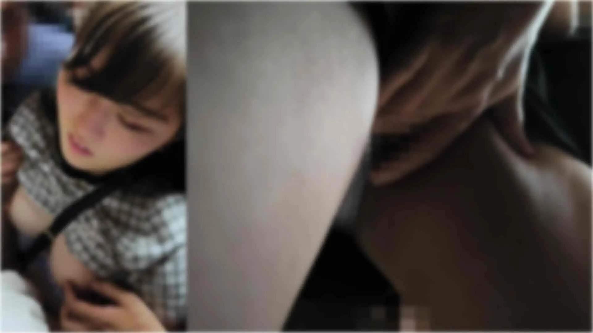 [窃触/私服K]諦めた青春。食い込むロケ乳と和式用便ガニ股イカセ