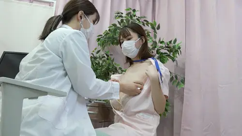 淫猥診察01_貧乳ドM看護師Mさんを診察しました。【前編】