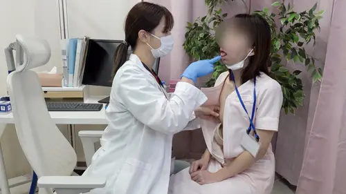 淫猥診察01_貧乳ドM看護師Mさんを診察しました。【前編】