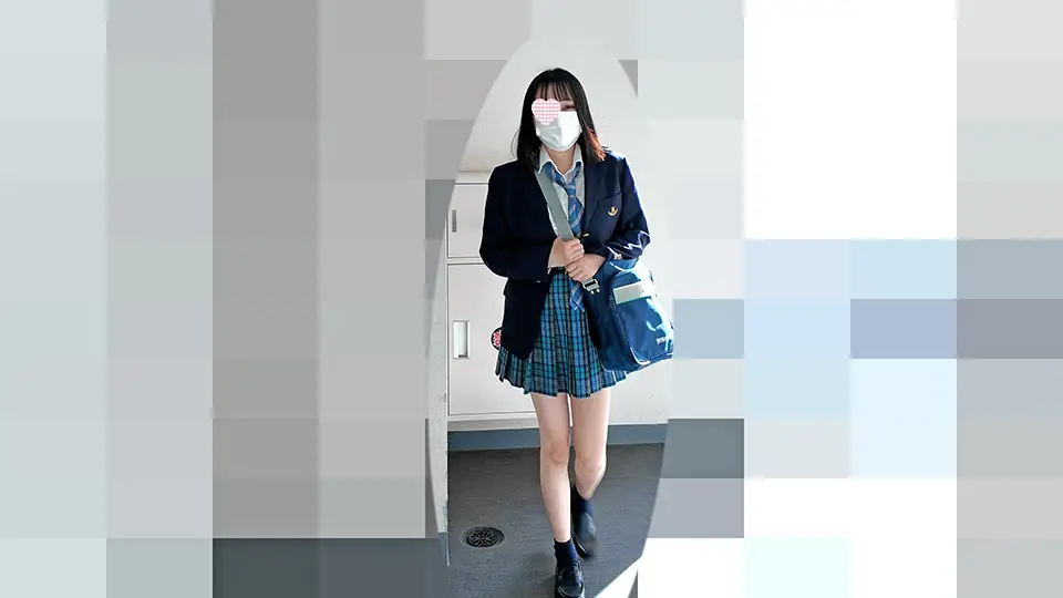 フルサイズカメラ導入!美脚JKエレベーター盗撮