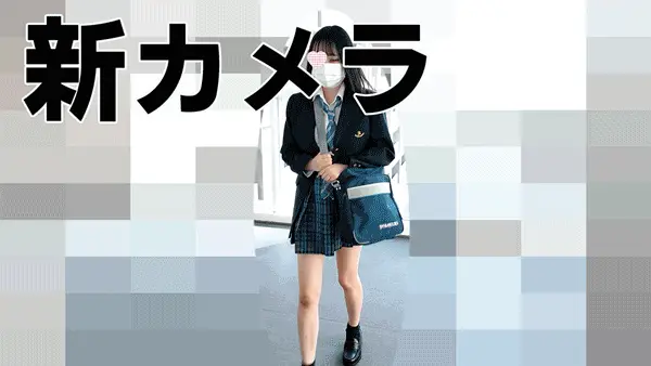 プレビュー画像:フルサイズカメラ導入!美脚JKエレベーター盗撮