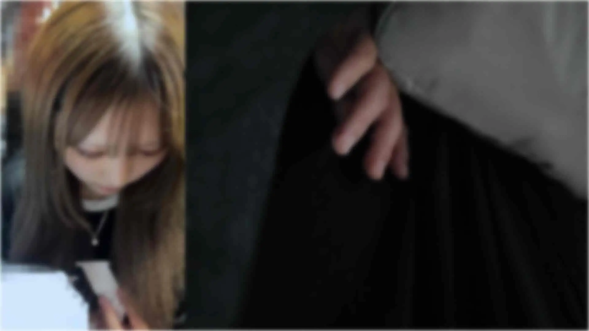 [窃触]絶対に遅刻できない無力のギャルと無意味なTバック