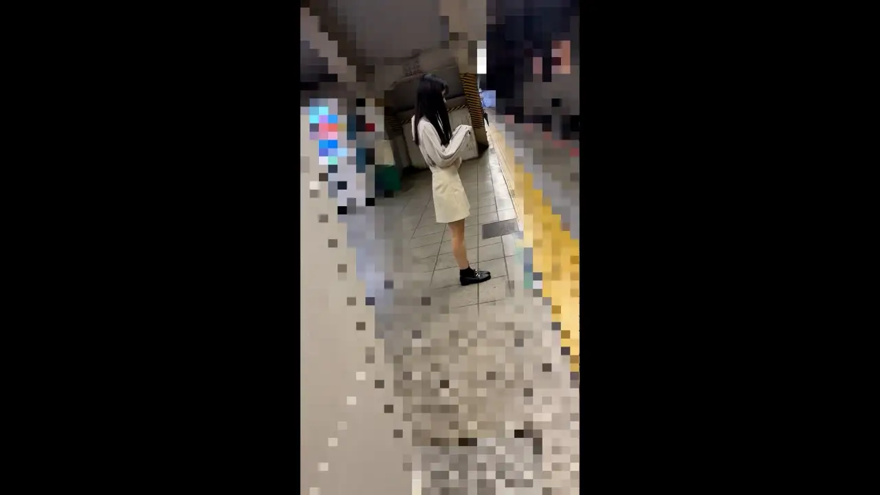 [乗車記録157/撮高:SS]満員電車で堕ちた清楚系Tバックの20代美女