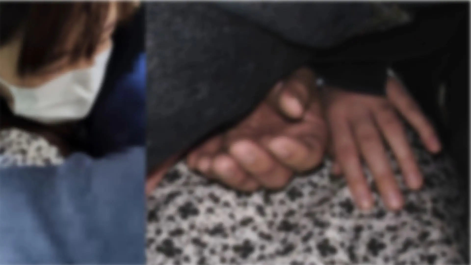 実録満員電車FILE OL編#001  至極普通のOLさんが通勤電車内で丸見えエンドレス手マンされてお漏らしダッシュ 補助画像 1