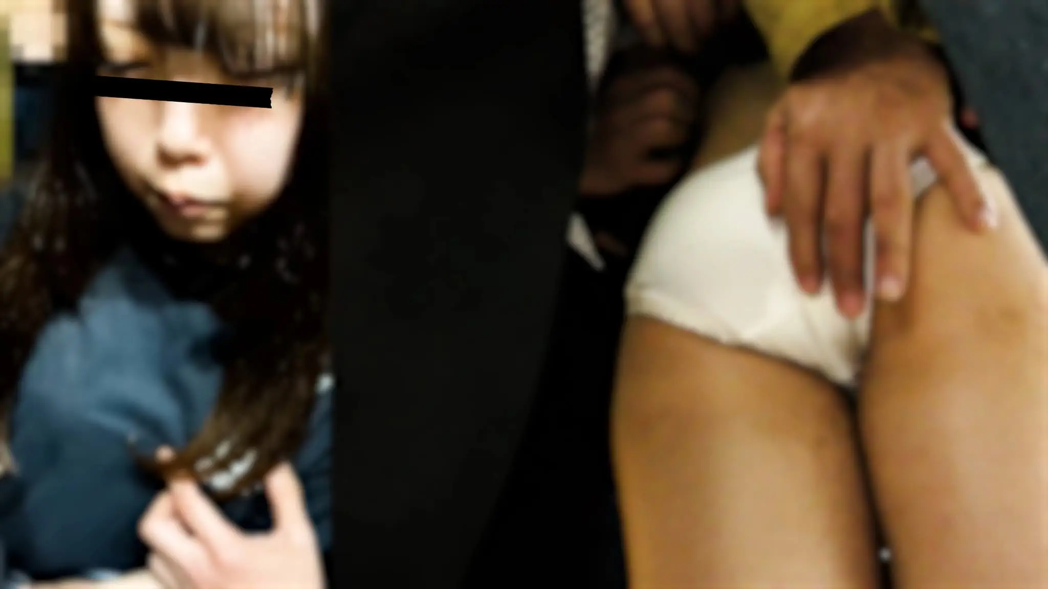 【Cute系】生パン率0.001%の奇跡。即ブレイクW丸出し窃触サンドイッチで昇天。