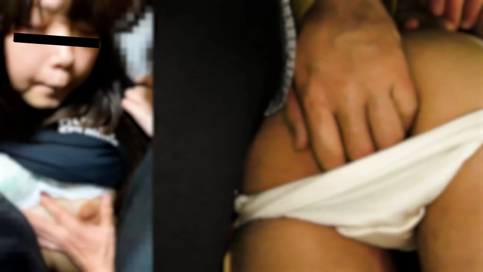 【Cute系】生パン率0.001%の奇跡。即ブレイクW丸出し窃触サンドイッチで昇天。