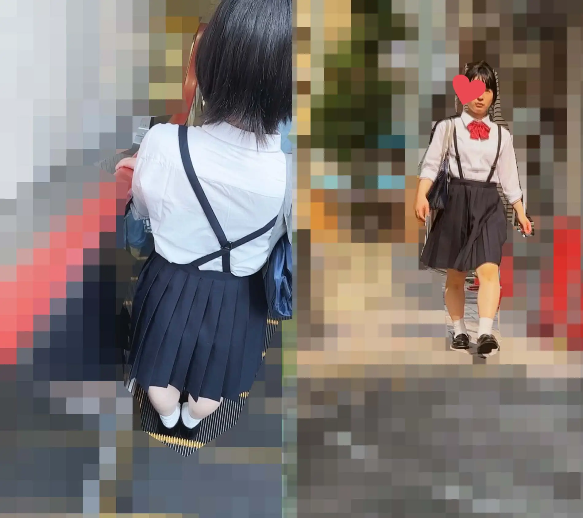 【独自入手】ストーカー／純情無垢J○を玄関先で生挿入／ストーキング7日間