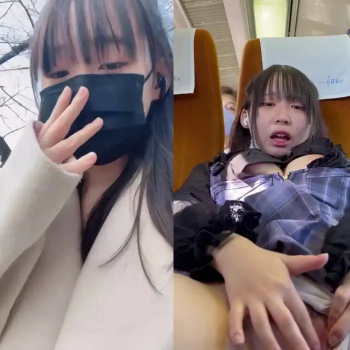 プレビュー画像:【動画4本約20分】色々な所で露出するド変態巨乳のお姉さん
