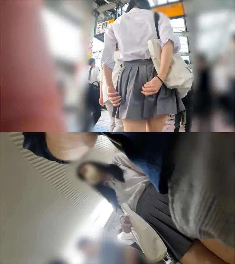 狂信者 #114【★6】同業者と暗黙の結託!神スタイル清楚系ミニスカギャルのPに2人で手を突っ込み指入れやりたい放題。11分超。