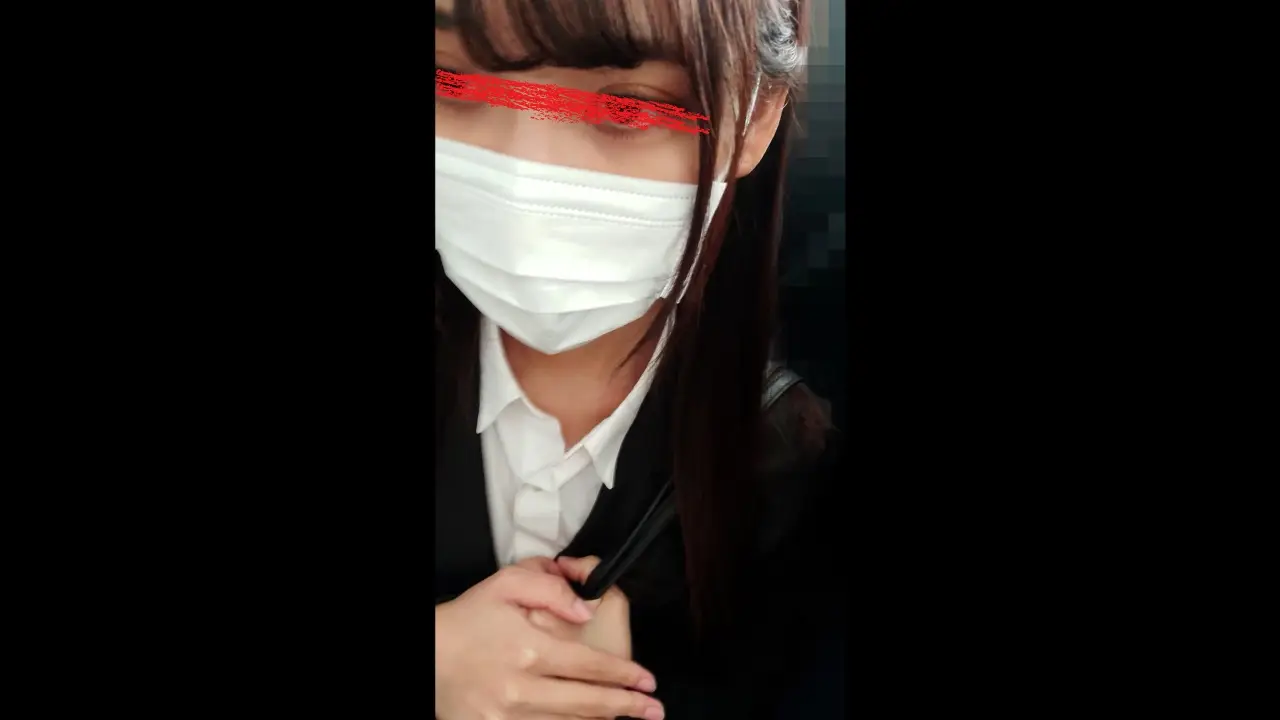 [乗車記録156]【撮高:SS】濡れパンティの奥で、知的美人がむせぶ。マスクに響く背徳のストッキング破戒録。