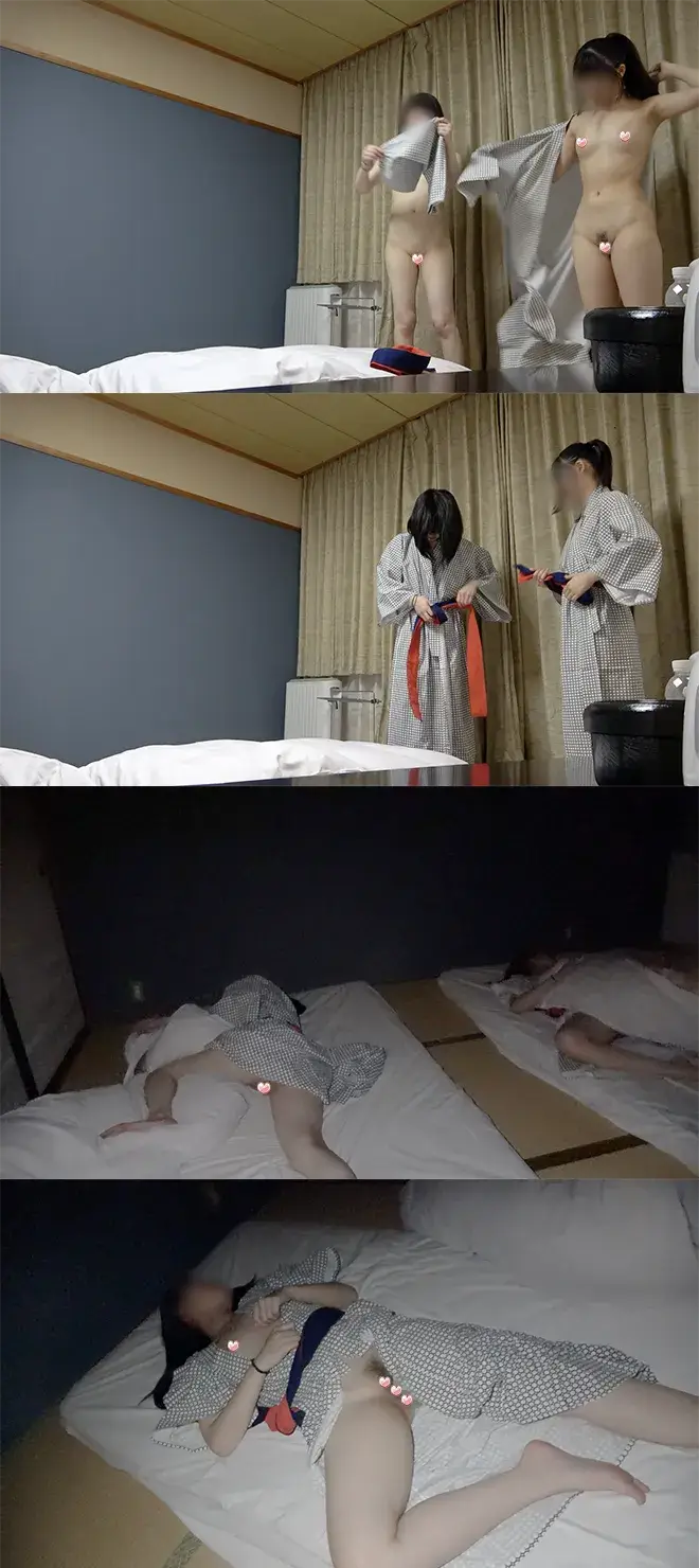 【テニス合宿】夜の身体検査2!ノーパンノーブラで無防備おま⚪︎こ間近でクパクパしちゃった!?