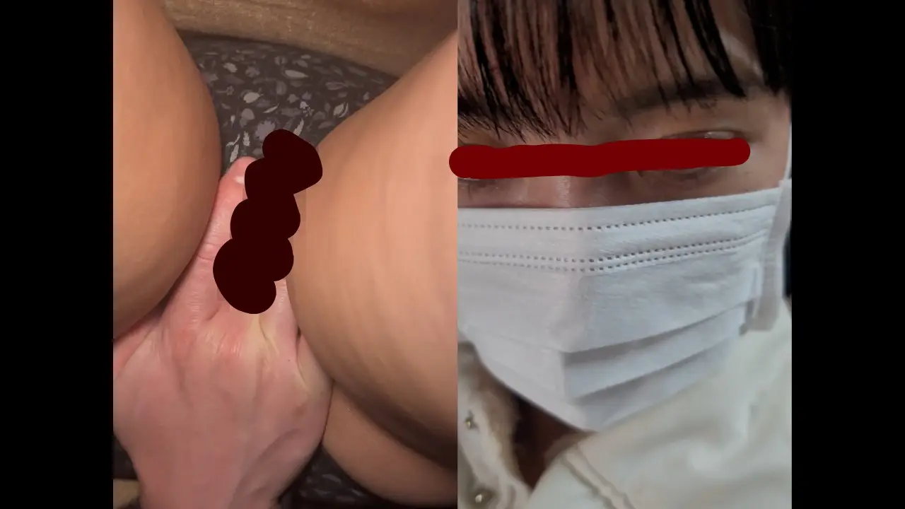 [乗車記録161/清楚系美人Aランク]丸の内OLレ●ナ･･･？タイトニットの剛毛マスク美人。