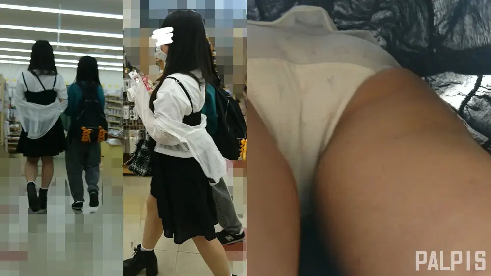 他者から見えない裏側は丸見えでパシャリ
