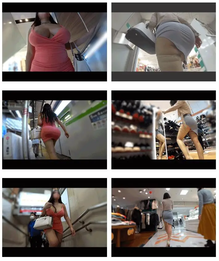 【衣装：ボディコン】衝撃！過去最大のグラマラスボディー美女 VS 美麗ヒップライン丸出しで男を誘うＭＣ美女♪